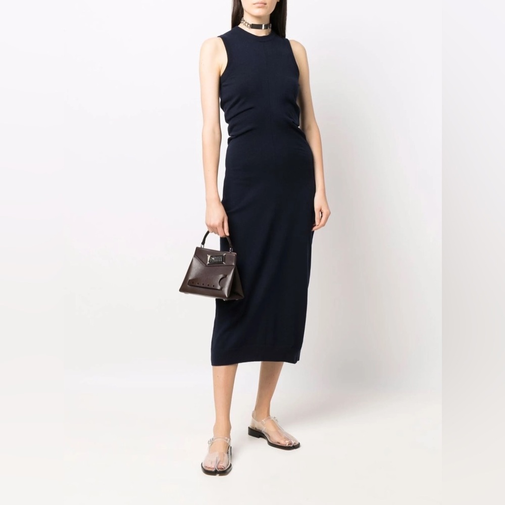 Size M/L Maison Margiela Slit-detail knitted dress NWT